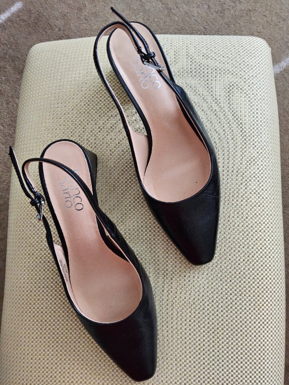 Franco Sarto Jacer Women's Slingbacks - Genuine Leather